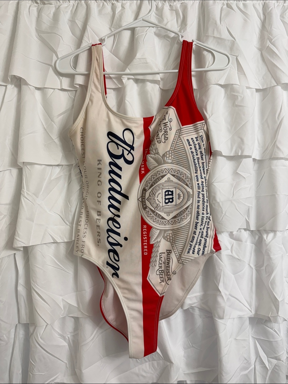 Original Budweiser One-Piece Women’s Swimsuit